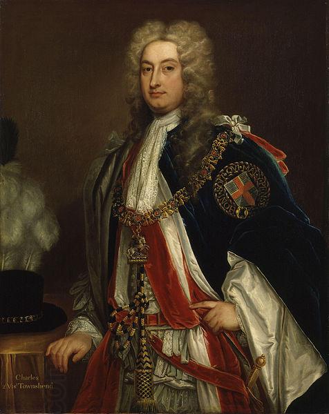Sir Godfrey Kneller Portrait of Charles Townshend